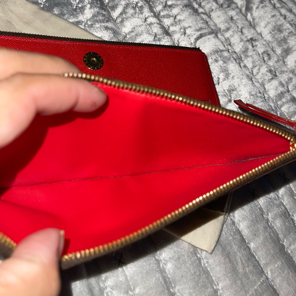 Louis Vuitton Monogram Adele Long Canvas Wallet E… - image 4